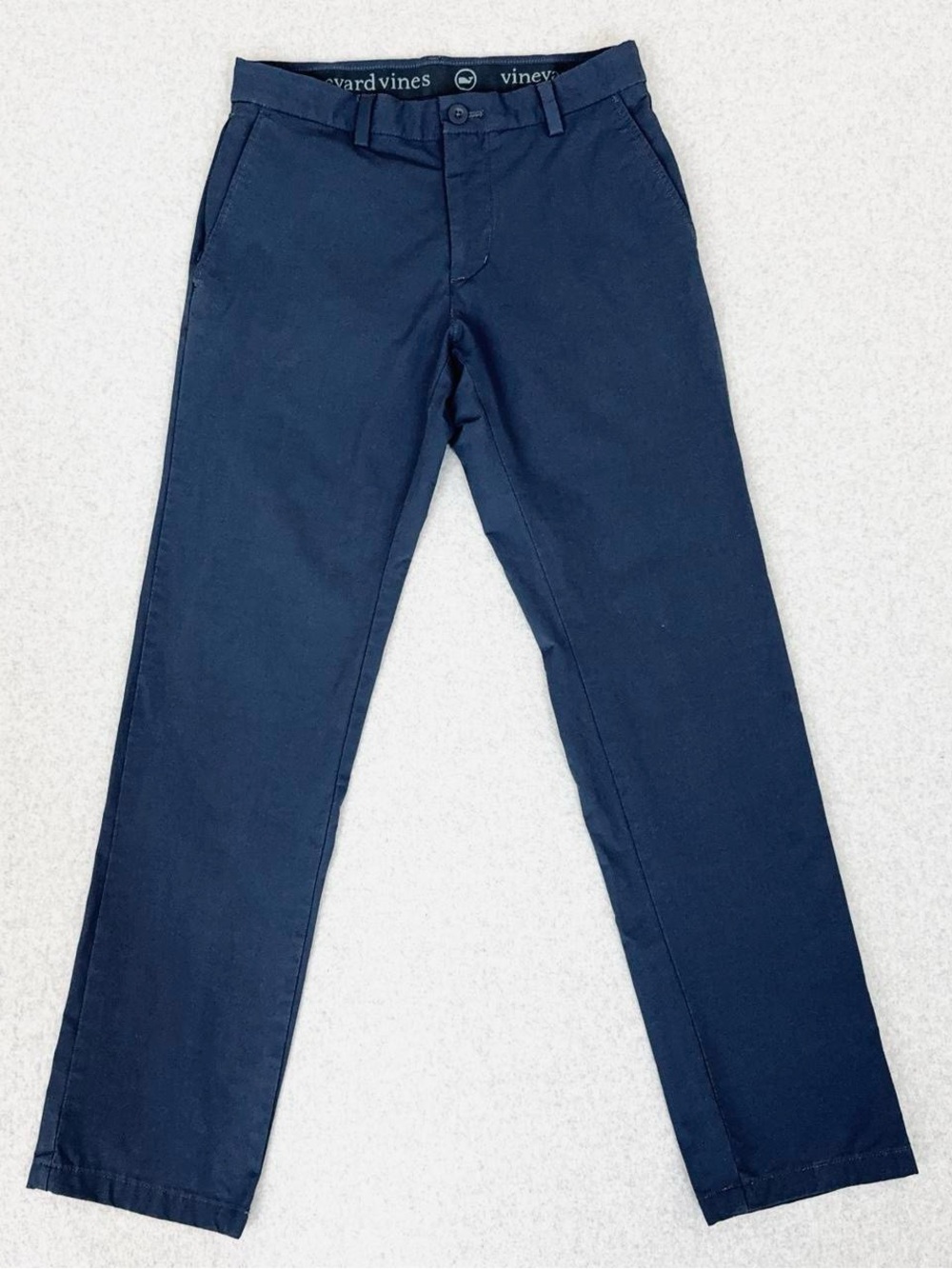 Vineyard Vines On The Go Pants Mens 28x30 Blue Golf Performance Casual Preppy